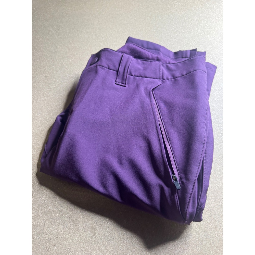 Patagonia Women Purple Technical Hiking Pants Recycled Stretch‎ Trousers Size 12